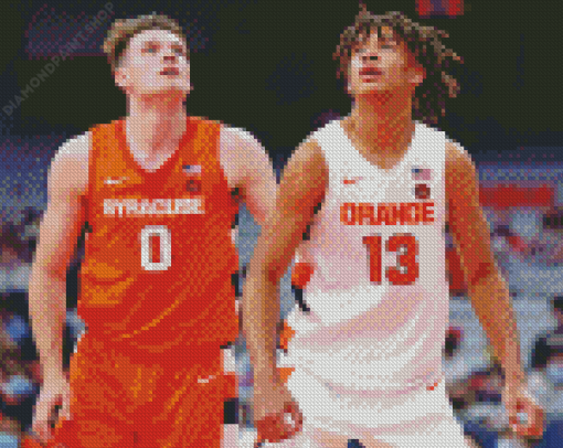 Syracuse Orange Mens Basketball Diamond Painting