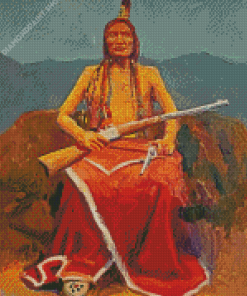 Indian Chief Art Diamond Painting