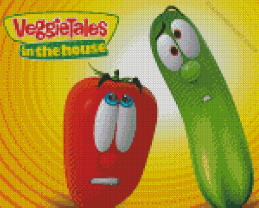 Aesthetic VeggieTales Diamond Painting