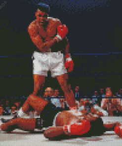 Muhammad Ali Vs Liston Diamond Painting