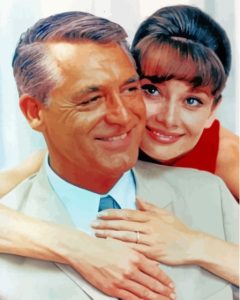 Cary Grant And Audrey Hepburn Diamond Painting