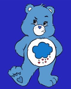 Grumpy Care Bear Diamond Painting