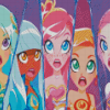 Lolirock Girls Poster Diamond Painting