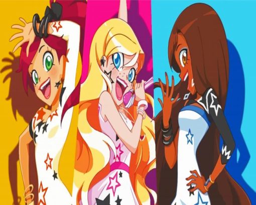 Lolirock Girls Characters Diamond Painting