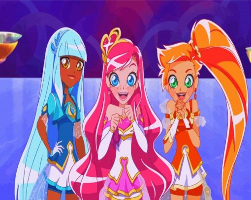 Lolirock Characters Diamond Painting