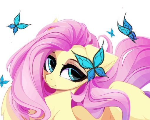 Cute Fluttershy Diamond Painting