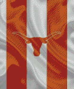 Texas Longhorn Flag Diamond Painting