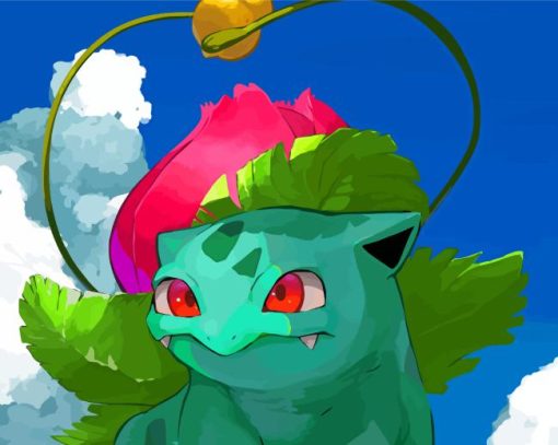 Ivysaur Pokemon Art Diamond Painting art