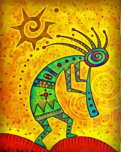 Kokopelli Art Diamond Painting