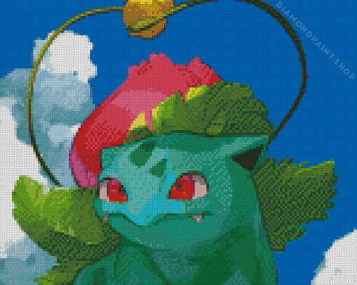 Ivysaur Pokemon Art Diamond Painting art