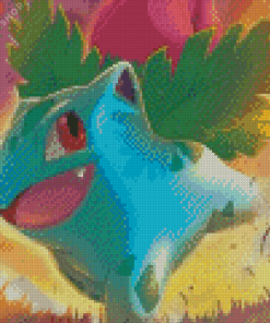 Ivysaur Pokemon Diamond Painting