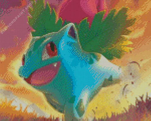 Ivysaur Pokemon Diamond Painting