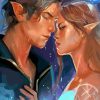 Feyre And Rhysand Diamond Painting art
