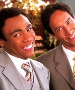 Troy And Abed Diamond Painting art