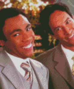Troy And Abed Diamond Painting