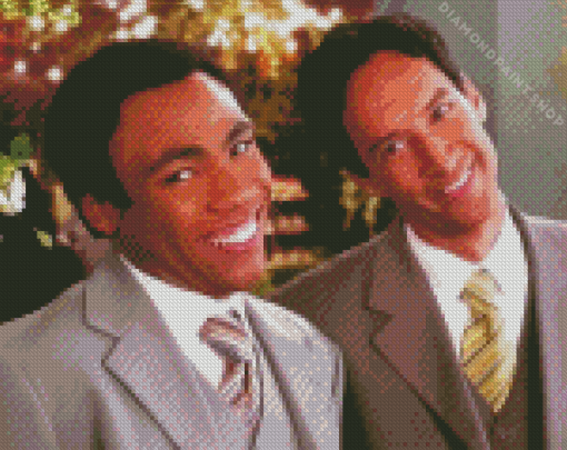 Troy And Abed Diamond Painting