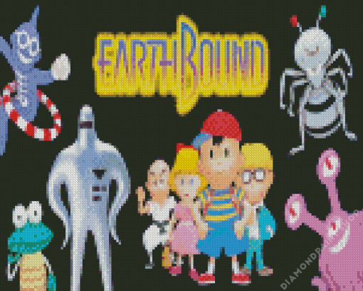 Earthbound Diamond Painting art