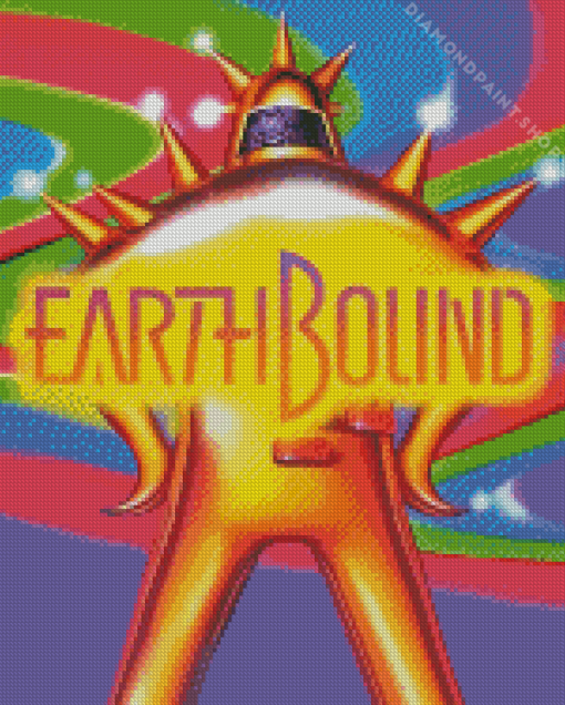 Earthbound Poster Diamond Painting art