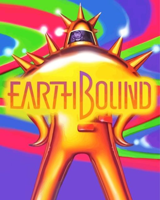 Earthbound Poster Diamond Painting art