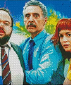 Severance Characters Art Diamond Painting