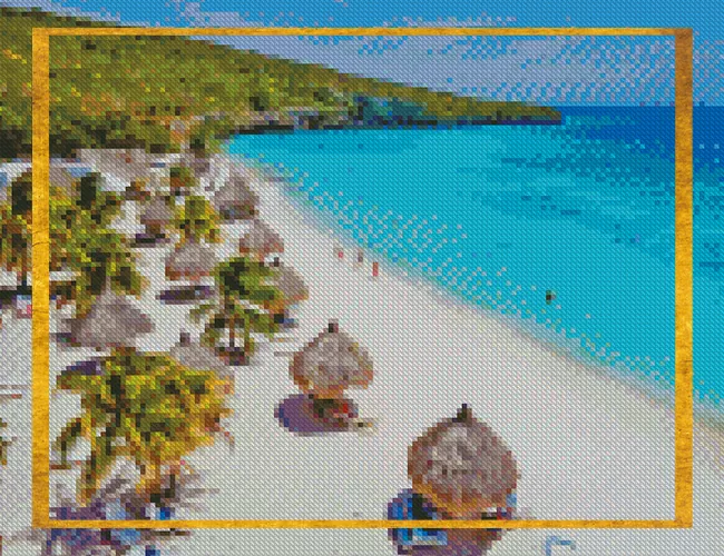 Diamond painting seascape kits — beaches, coastlines and ocean water